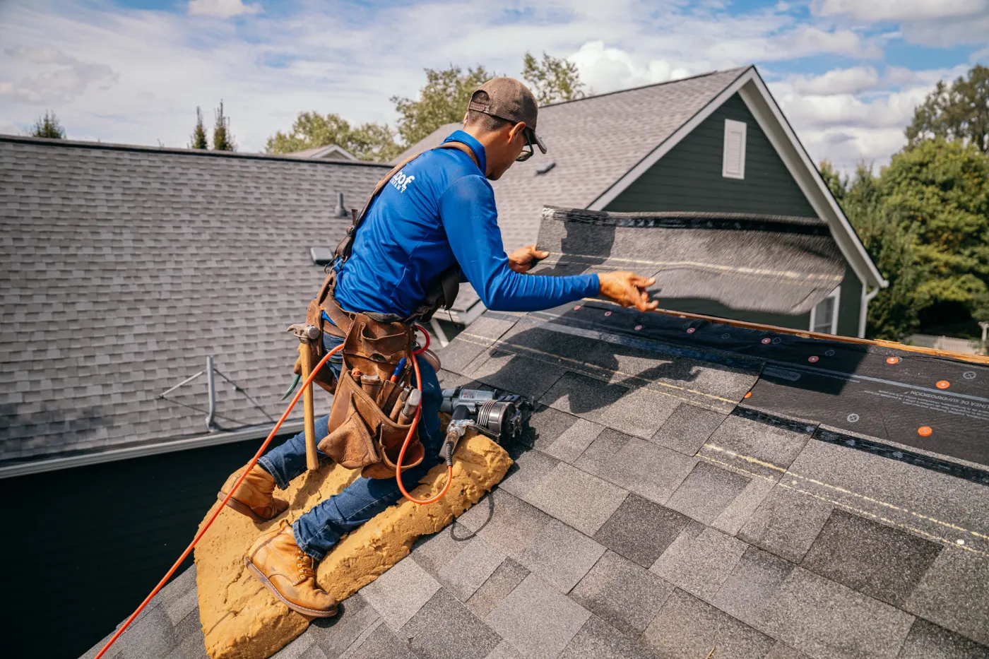 Manufacturer-certified roof installation in Boswell