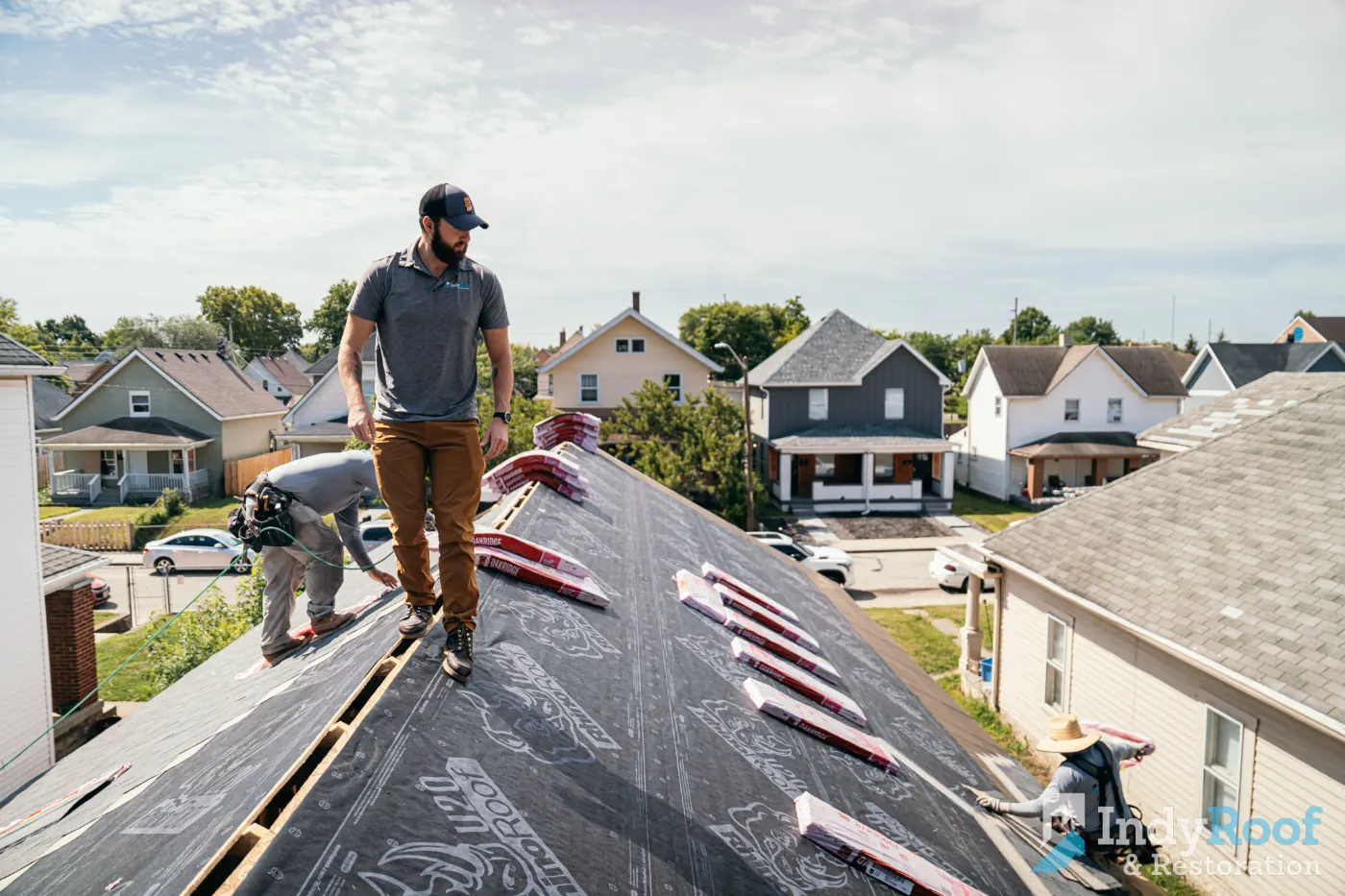Manufacturer-certified roof installation in Boswell